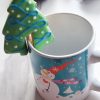 Christmas Tree Mug Hugger Biscuits