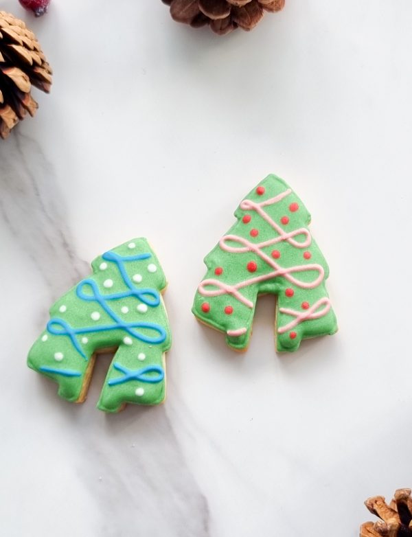 Christmas Tree Mug Hugger Biscuits